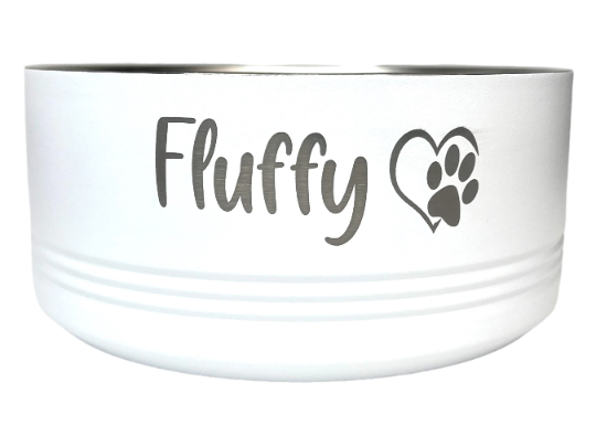 Pet Bowl - 32 oz or 18 oz - Personalization available